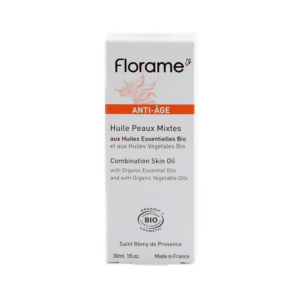 Florame Anti Aging Oil For Combination Skin | Doğal Ürünler | 30 ml | MOYSTİ