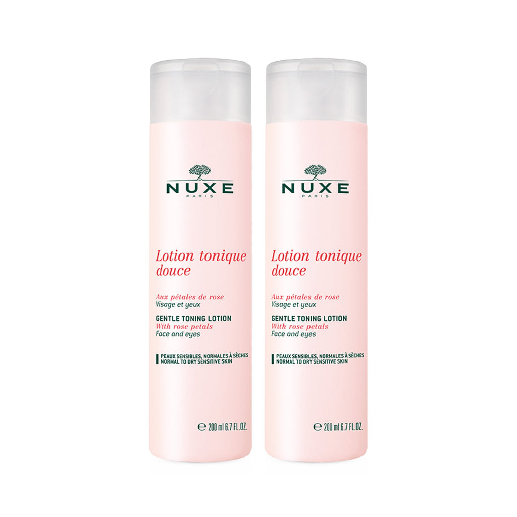Nuxe Gentle Tonning Lotion With Rose Petals 2'li Kofre | Cilt Bakım | 2*200 ml | MOYSTİ