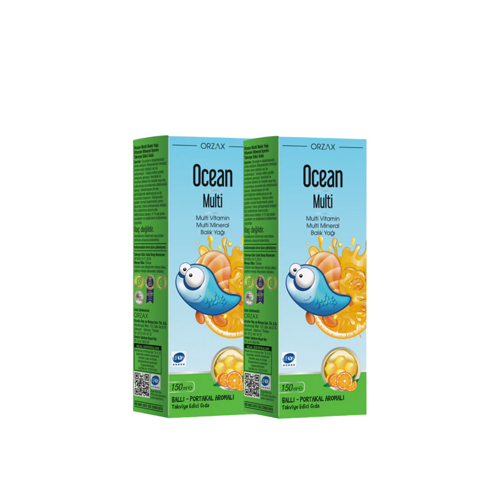 Orzax Ocean Multi Şurup 2'li Paket