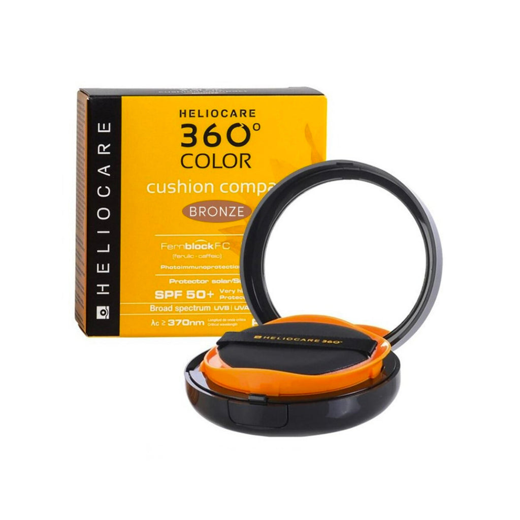 Heliocare 360 Color Kompakt Fondöten Spf 50 + Bronze