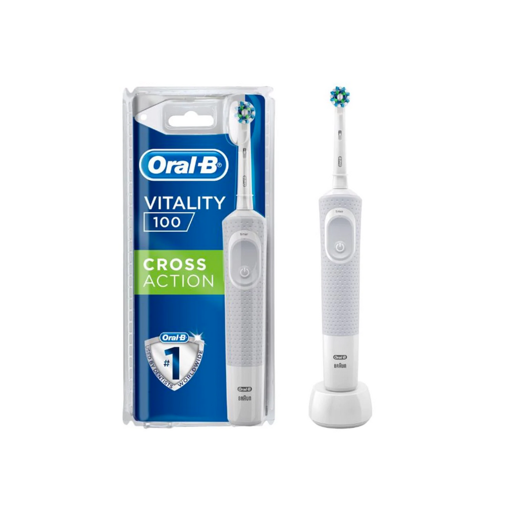 Oral-B Vitality 100 Cross Action White Şarj Edilebilir Diş Fırçası